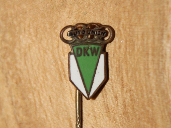 1950 年代のオートユニオン DKW (アウディ) エンブレム ピン 