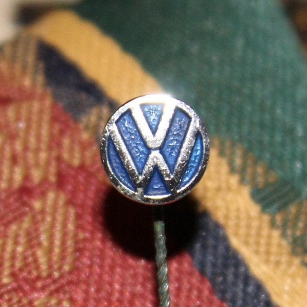 Vintage Volkswagen pin - VW Volkswagen logo - lapel tie badge - car auto German 1960's