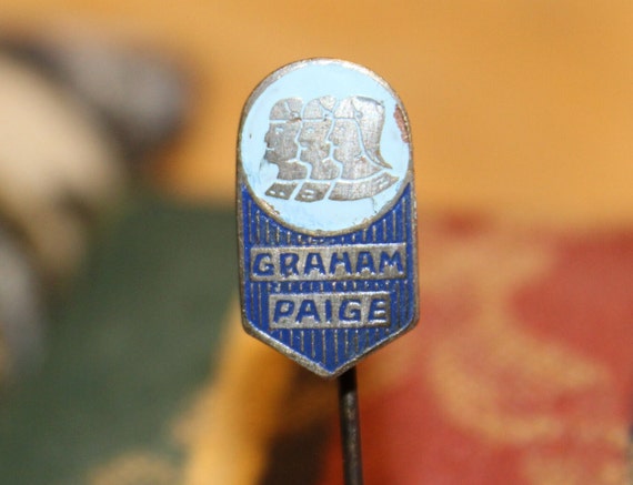 Graham Paige automotive pin badge - Vintage car a… - image 3