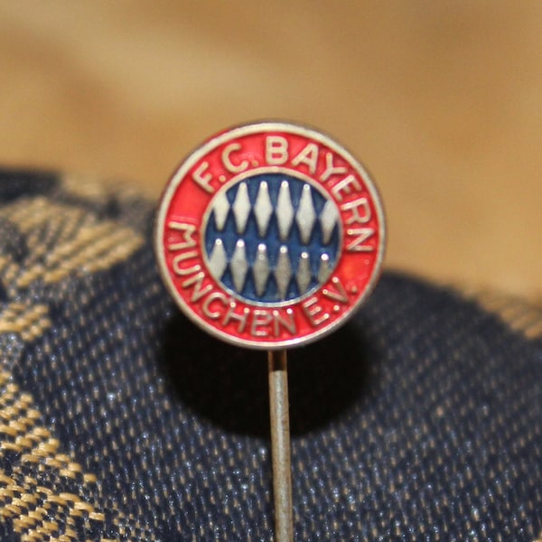 Vintage Bayern Pin - Bayern München Werber Pin 1960er Jahre