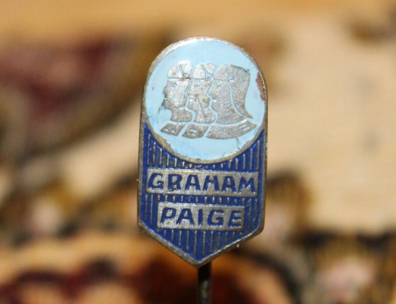 Graham Paige automotive pin badge - Vintage car a… - image 2