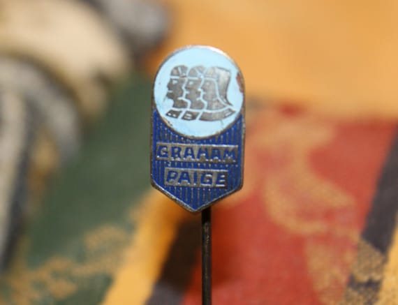 Graham Paige automotive pin badge - Vintage car a… - image 1