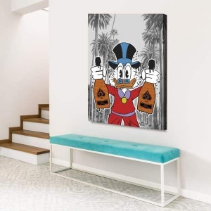 Pop Art Bild auf Leinwand | Comic | La Dolce Vita | Deko Bild | XXL Drucke