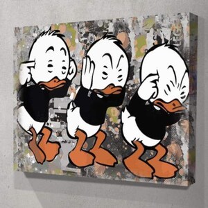 Einmaliges Pop Art Bild in 5 Größen | Beliebt bei Jung und Alt| Comic | Geschenkidee - HH100