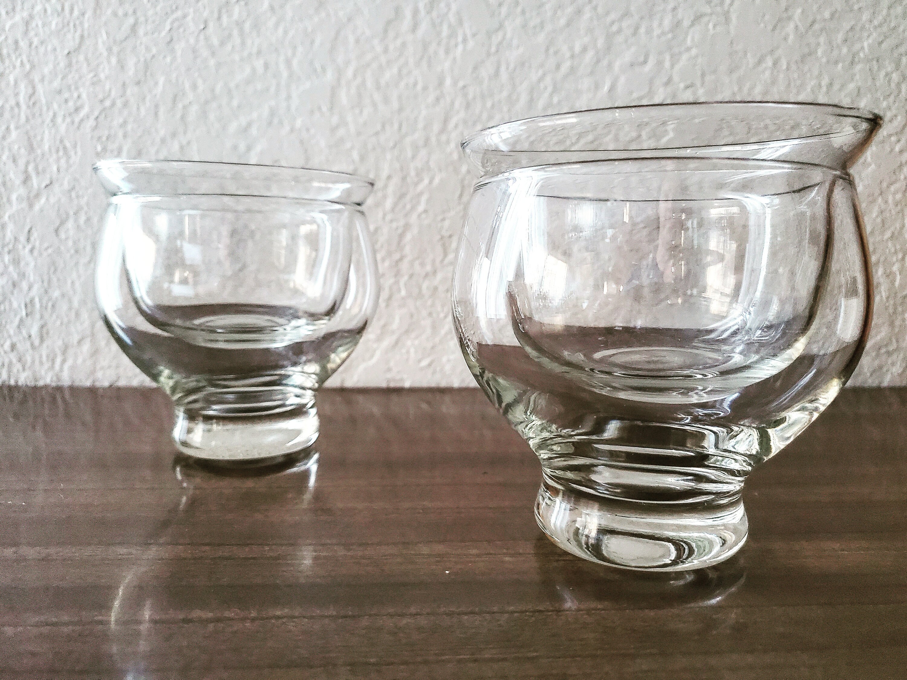 Vintage Nested Martini Glasses Set of Six Etsy