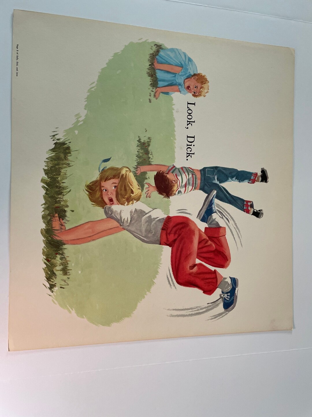 Dick and Jane Poster - Etsy