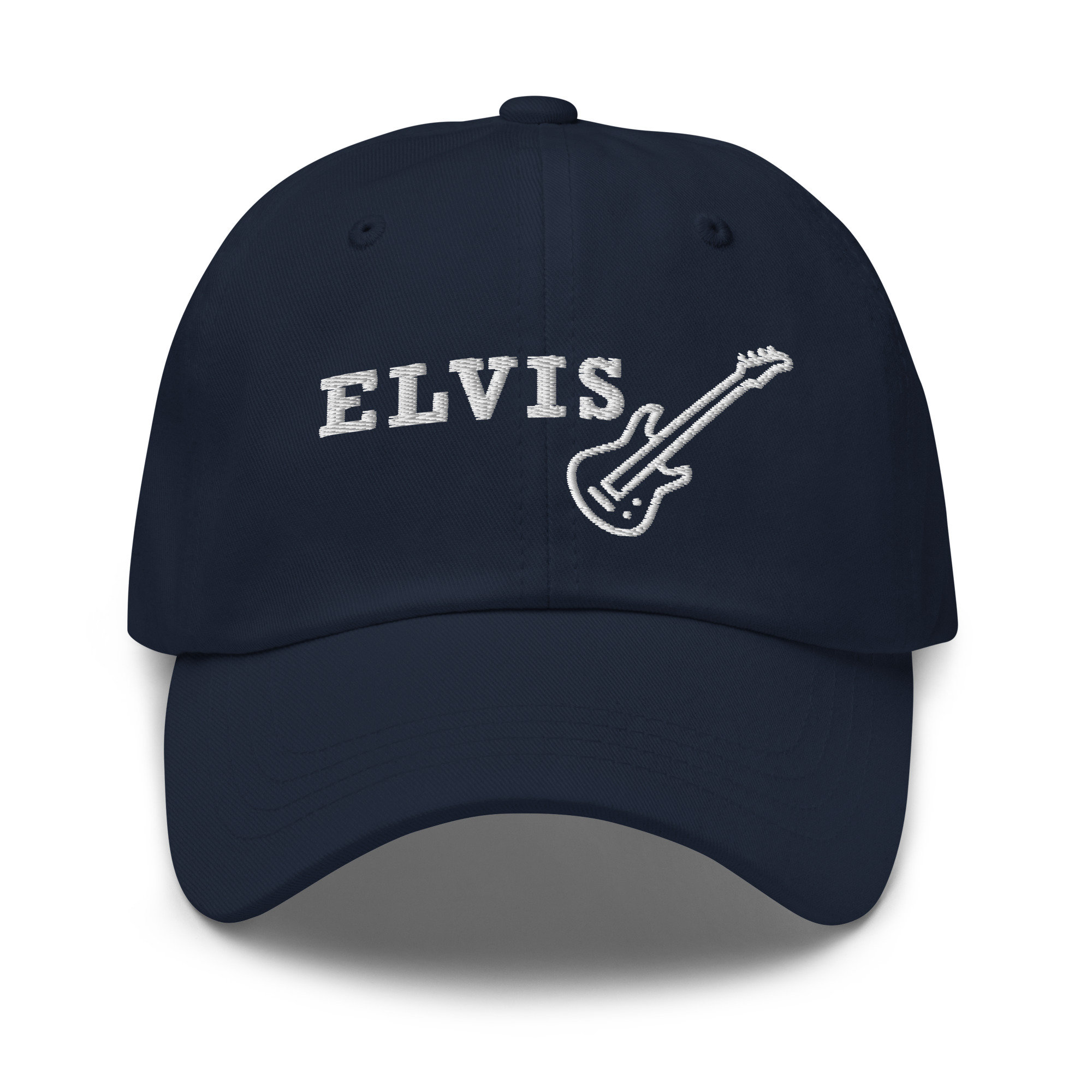 Discover Elvis Embroidered Dad hat, King of Rock hat, Elvis Presley.