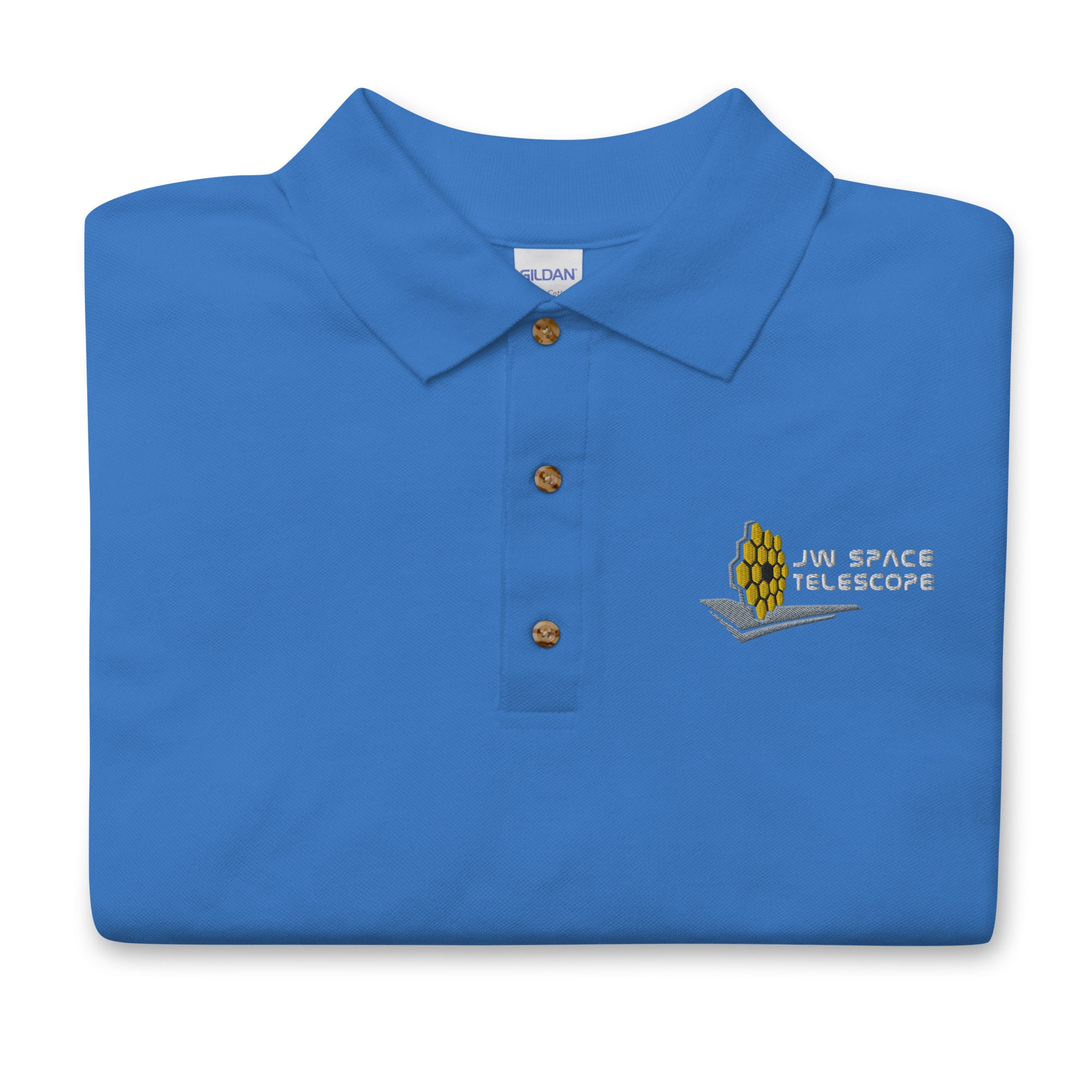 Discover James Webb Space Telescope Embroidered Polo Shirt