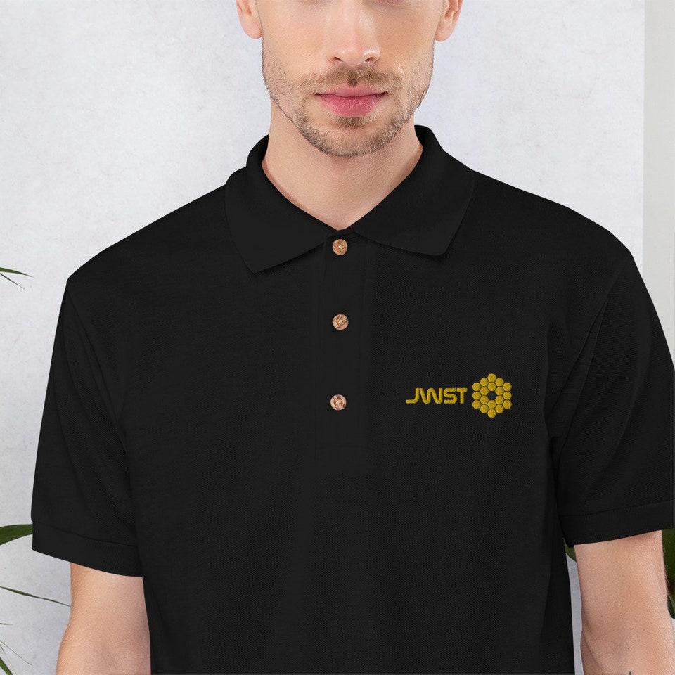 Discover James Webb Space Telescope Embroidered Polo Shirt