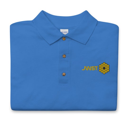 Disover James Webb Space Telescope Embroidered Polo Shirt