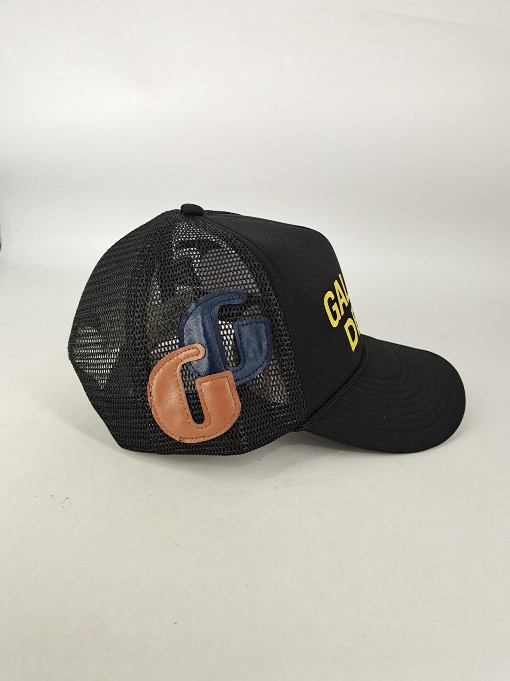Gallery Dept. Yellow G Letter 5 Logo Panel Etsy Brand Snapback Black Hats Hypebeast Dad Patch Mesh Trucker Men New - for Hat Club