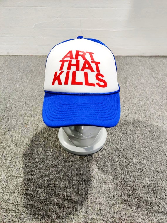 Gallery Dept. Art That Kills Logo 5 Panel Mesh Snapback Trucker Hats for Men Blue Brand New Hypebeast Dad Hat Club