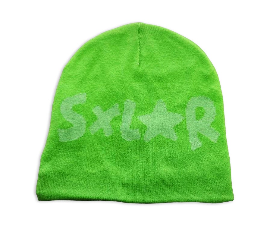 Powerpuff Girls Buttercup Graphic Streetwear Knit Skull Cap