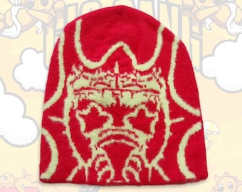 Chief Keef Glo Gang Graphic Streetwear Knit Skull Cap
