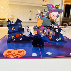 Carte pop-up Halloween