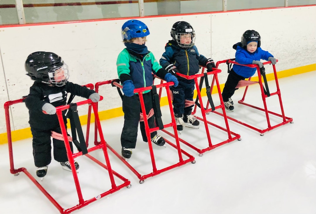 Whiz Kid Ice Skating Trainer With Harness for 26 Year Olds. Folds Flat