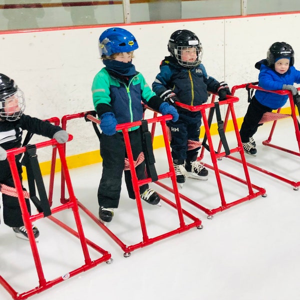 WHiZ kid ice skating Trainer with harness for 2-6 year olds. Folds flat !