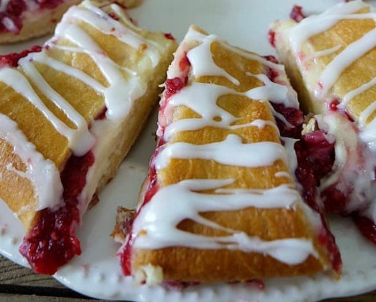 Raspberry Cream Cheese Danish Pastry - Etsy