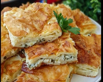 Turkish Traditional Water Borek More Than 4 Pounds