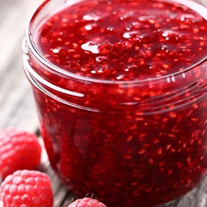 Organic Homemade Raspberry Jam