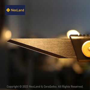 NexLand CKB2 セラミックブレード OLFA クラフトナイフ L型交換刃 XB34 に適合
