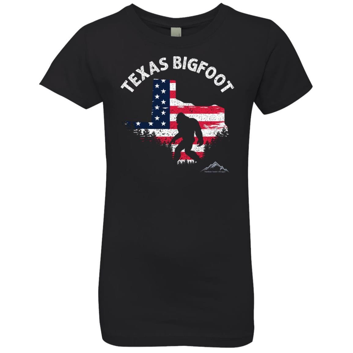 Texas Bigfoot Girls' Princess TShirt Bigfoot Bigfoot Etsy