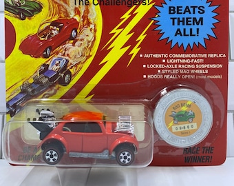 1994 Johnny Lightning BUG BOMB #105 Black W/ Redline Wheels - Etsy
