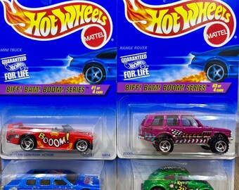 Hot Wheels Pearl Driver Series: Complete Set of 4 Cars (1995 NOS