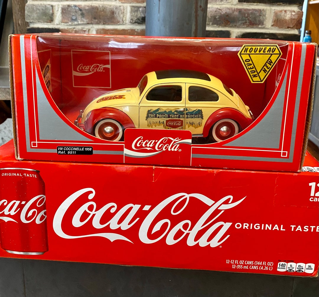 Solido Vw Coccinelle Ef.9511 Coca-Cola 1/17 Diecast Made In