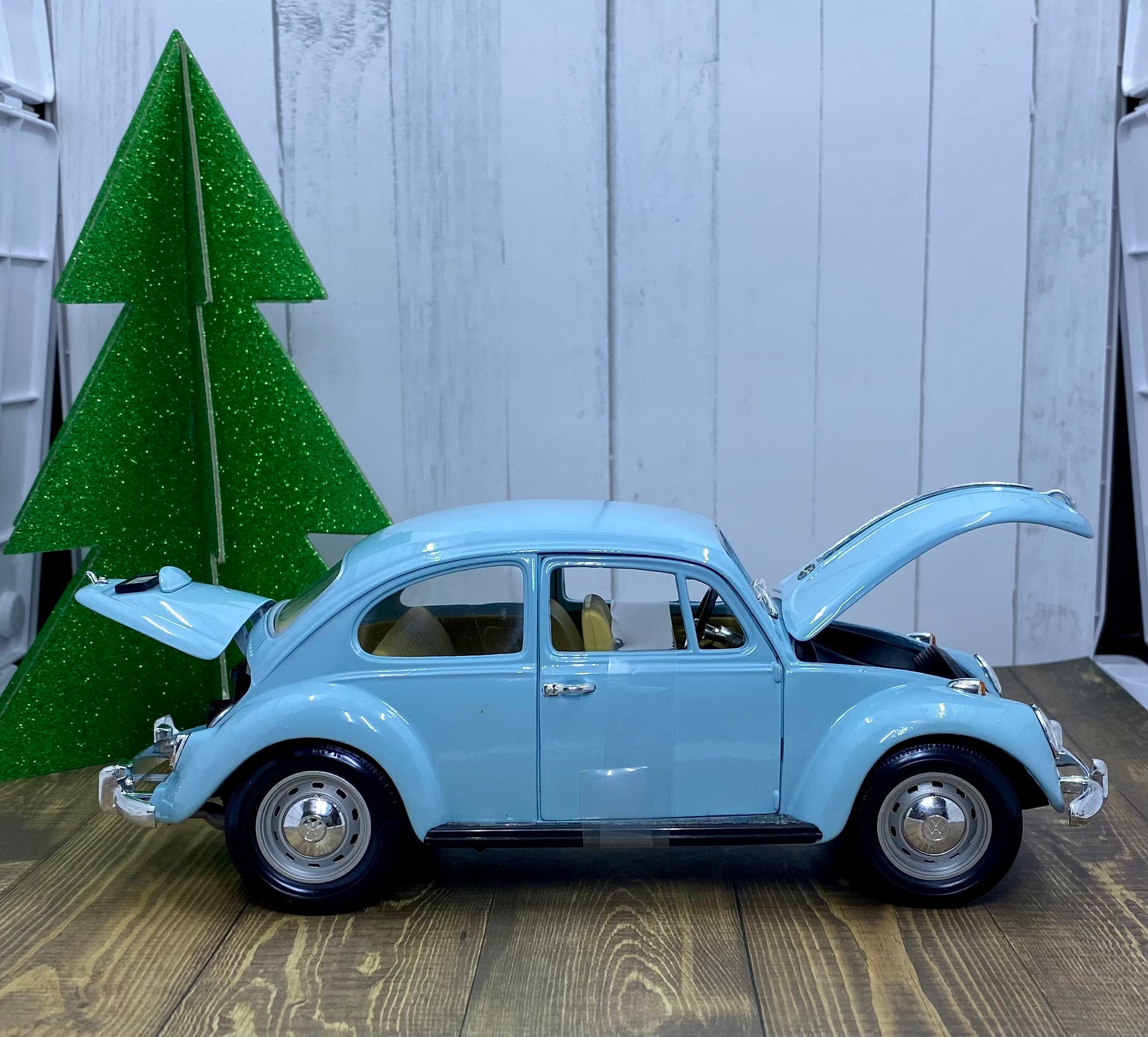1967 Volkswagen Beetle blue Diecast Metal Collection 118 Etsy