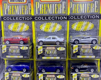 1995 Matchbox Premiere Collection - Select Class Series 2 (Full Set of 6 Cars)
