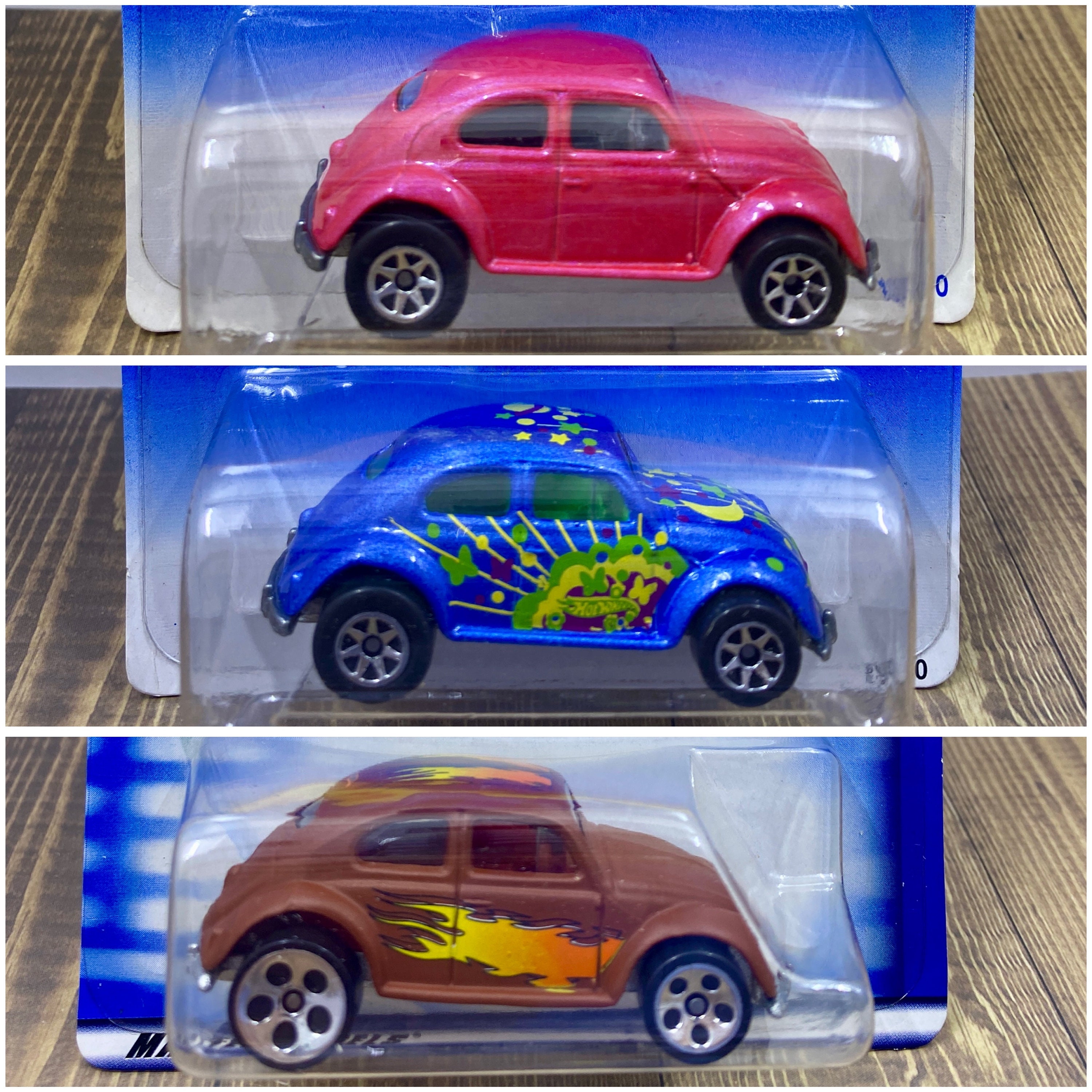 1995, 1996 & 2001 Hot Wheels VW Bug (3 CAR LOT) - Etsy