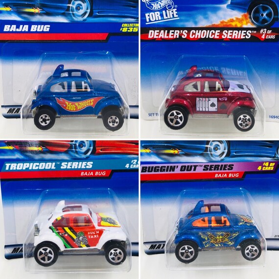 ホットウィール BAJA BUG 17コンベンション　限定　世界4千個のみ Hot Wheels VW Baja Bug (set of 4 Cars) 1990's - Vintage NOS/NOC - Etsy