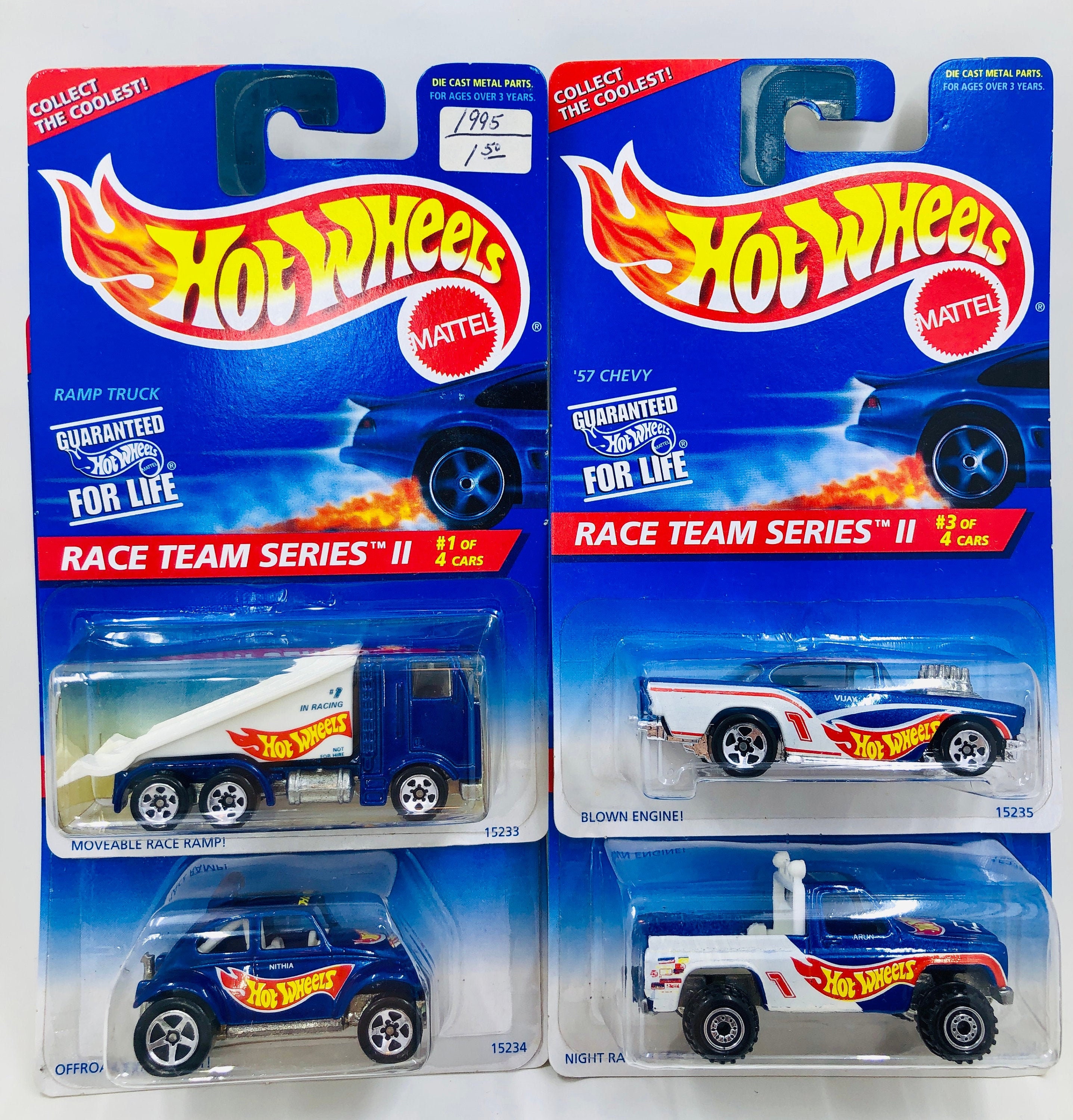 Hot Wheels Race team Series III Complete Set 