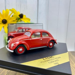 1955 Volkswagen Sedan - Vitesse Limited Edition L154C Coralrot Red 1:43