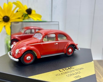 1955 Volkswagen Sedan - Vitesse Limited Edition L154C Coralrot Red 1:43