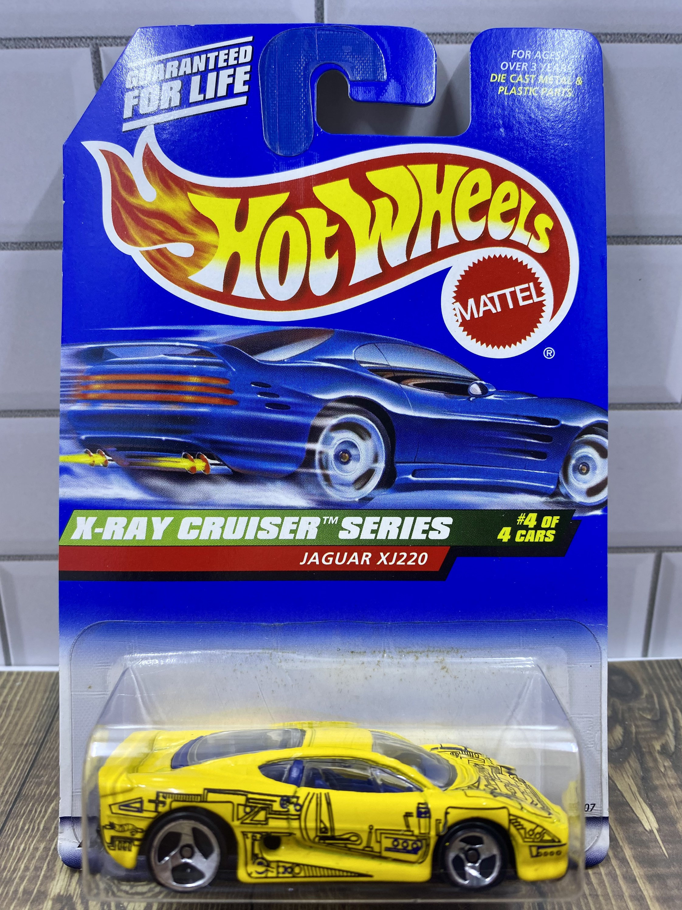 1999 Hot Wheels X-RAY CRUISER SERIES (4 Cars) W/ 1967 Camaro