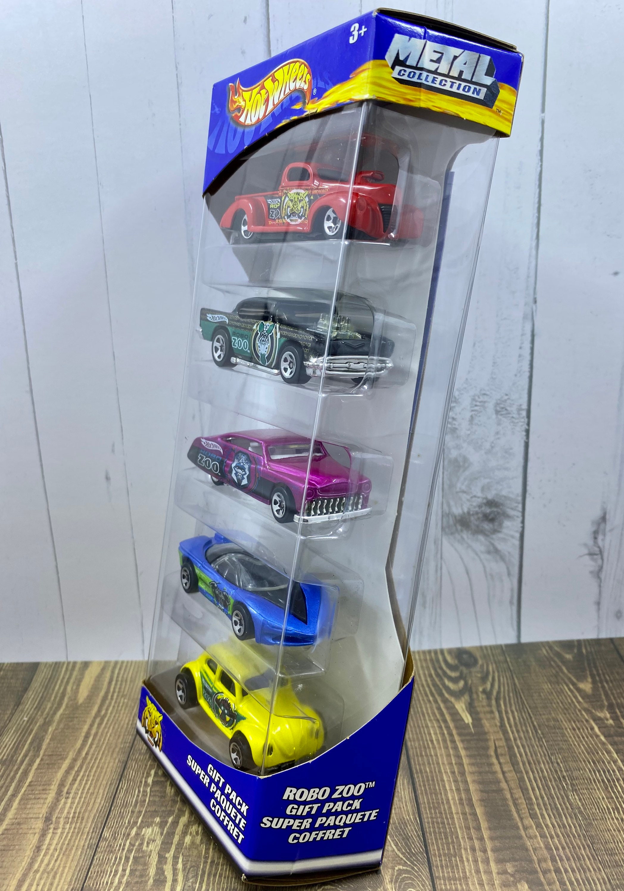 Vintage Hot Wheels ROBO ZOO Metal Collection 5-pack W/ VW