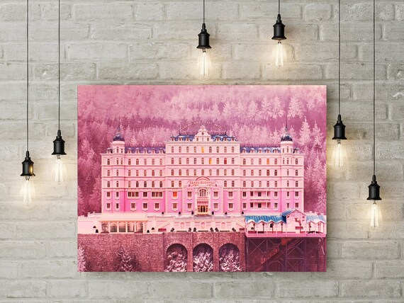 Grand Budapest Hotel Poster グランドブダペストホテル Etsy