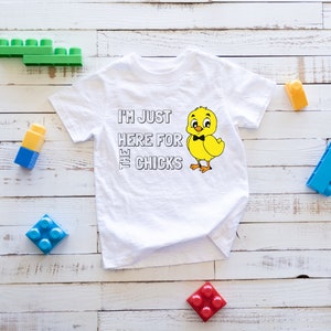 I&#39;m just here for the chicks SVG, Easter SVG, Easter Tee, Boys Easter SVG, Boys Easter Tee, Easter Humor, Easter Chick, Chick Svg
