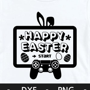 Happy Easter svg,Easter Bunny Gaming svg,Boy&#39;s Easter svg,Easter Bunny svg,Easter svg,Bunny svg,Easter t shirt svg,svg files for cricut