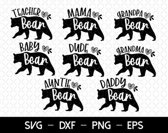 Download Teacher Bear Svg Etsy
