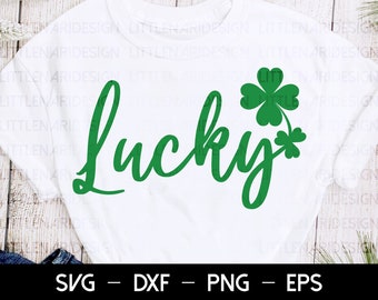 St Patrick's svg, Lucky, Lucky St. Patrick’s Day, Happy St Patrick's Day svg, svg cutting file, Saint Patricks Day, svg Files for Cricut