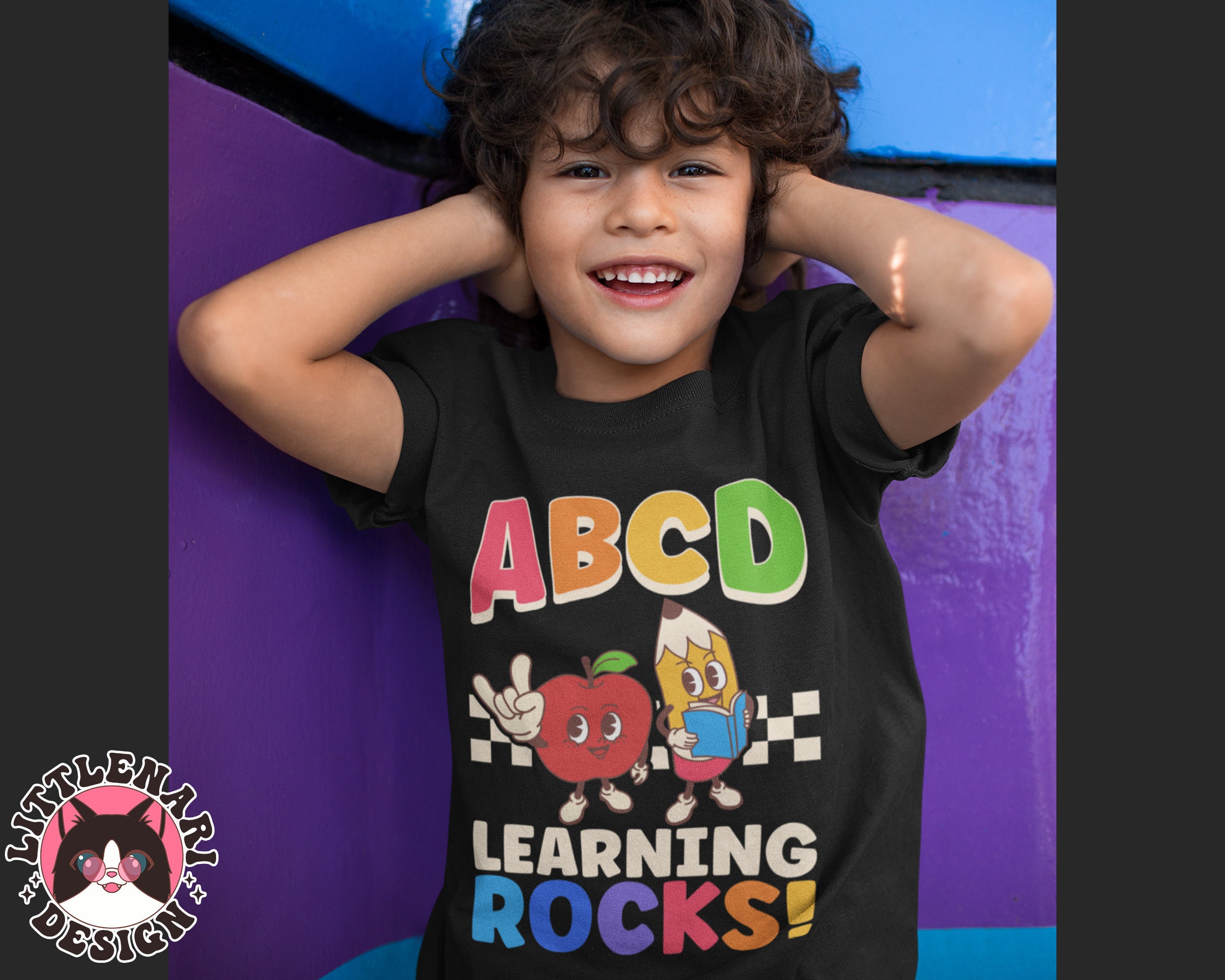 ABCD Learning Rocks Svg, Back to School Svg, Teacher Appreciation ...