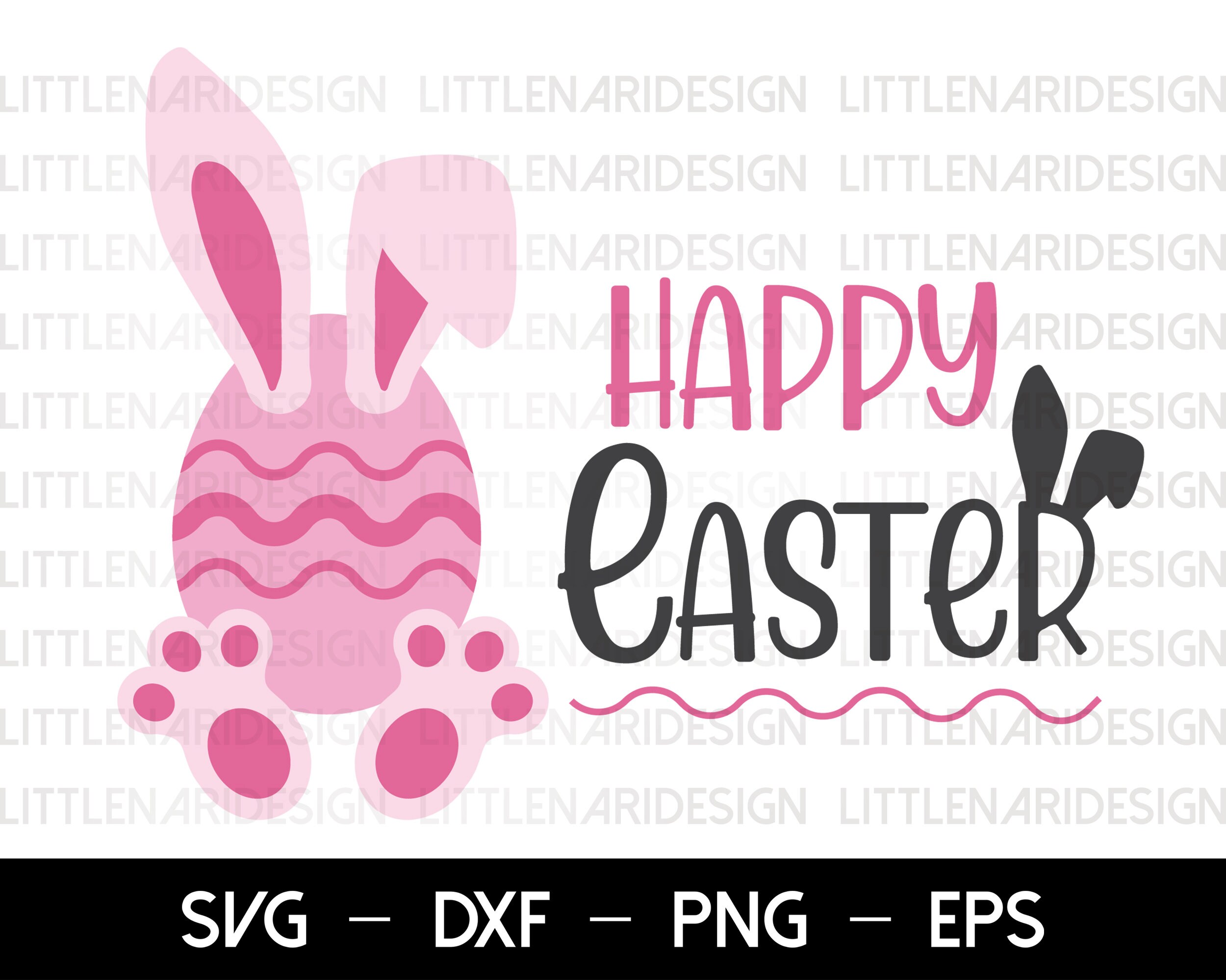 Happy Easter Svg Bunny Svg Easter Eggs Svg Easter Bunny - Etsy UK