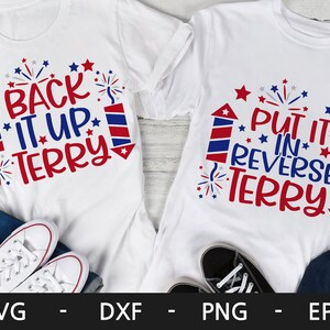 Respalde Terry svg, póngalo al revés Terry svg, 4 de julio svg, Día de la Independencia svg, Día de los Caídos, Svg patriótico, svg archivos para cricut