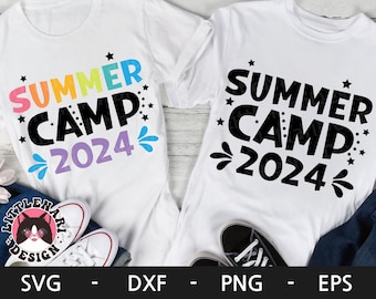 Summer Camp 2024 svg, Summer Camp shirt, summer vacation svg, summer camp png, summer camp svg, 2024 svg, beach svg, svg files for cricut