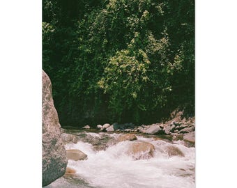 Río Naranjo Rapids, Manuel Antonio, Costa Rica | 35mm Film Photography Print, Jungle Wall Art