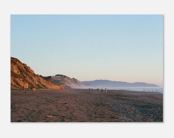 Fort Funston Beach Landscape | 35mm Film Photography Print, San Francisco Coastal Wall Art