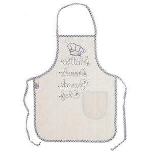 Personalized Children's Apron with Name and Phrase Embroidered Hat image 6
